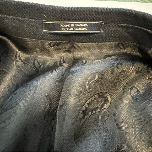 ARNOLD BRANT 100% Bamboo Blazer Suit Jacket Navy 48 Regular - Picture 8 of 9